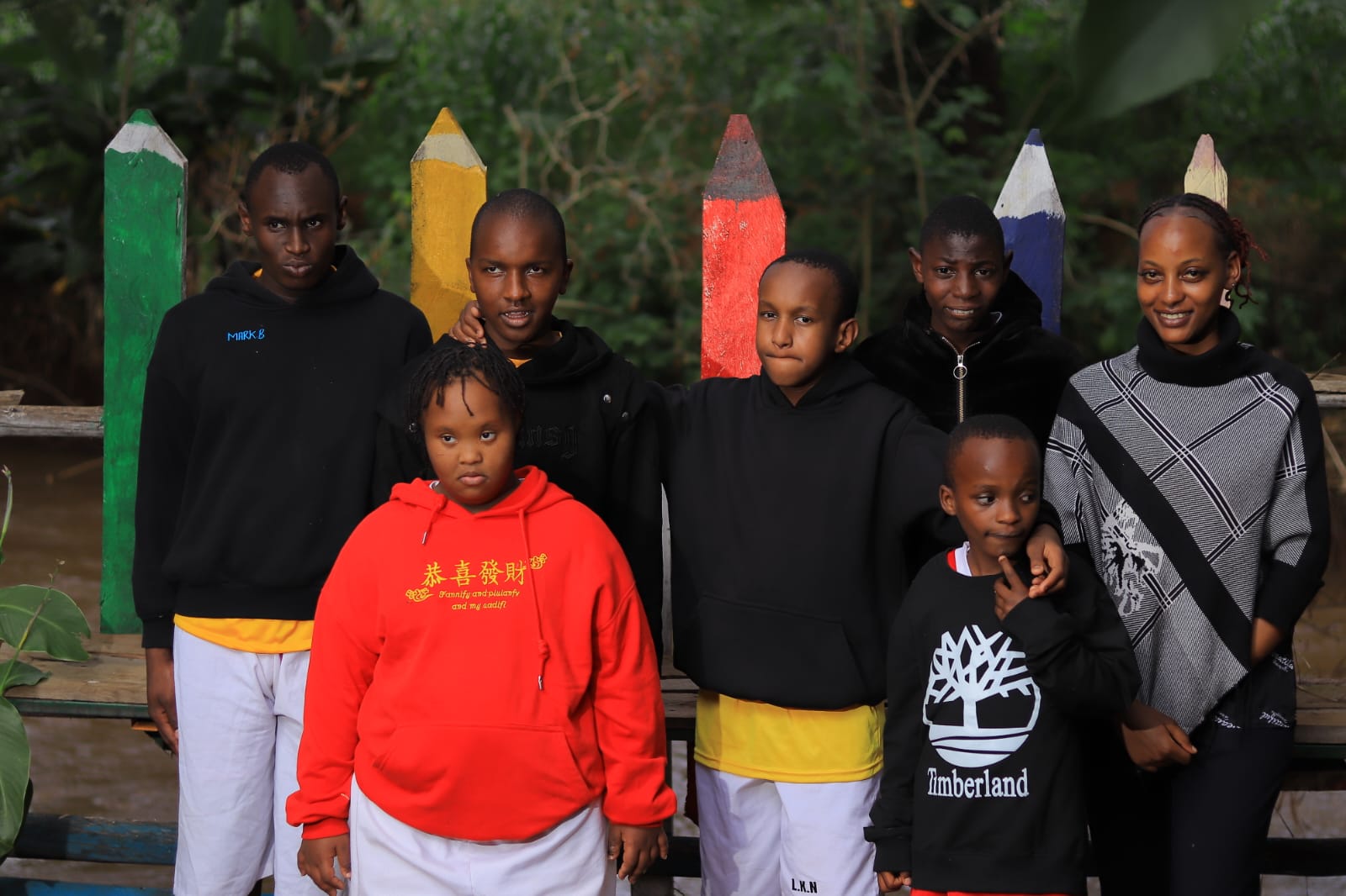 Students at Shakemu Gardens School